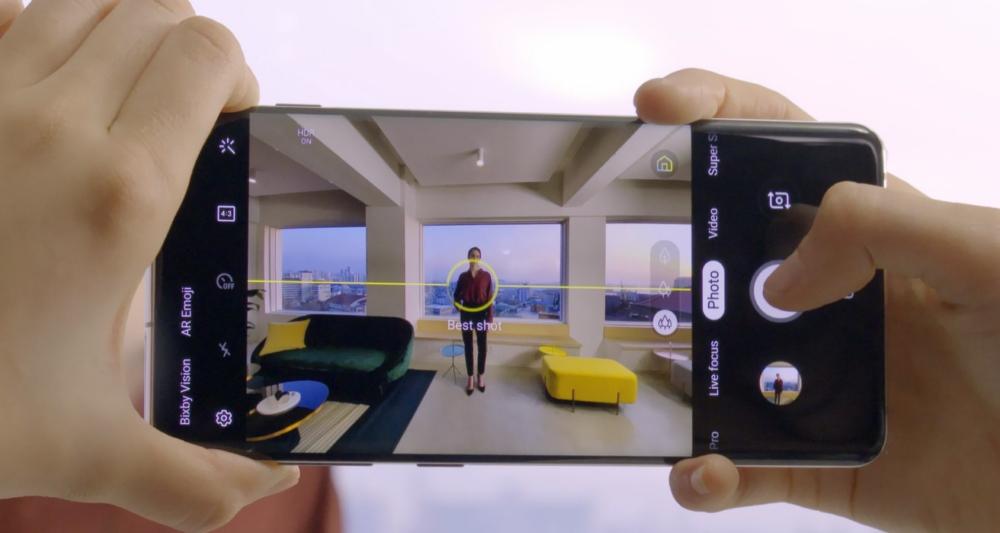 Samsung Galaxy S10 finalmente revelado - a câmera usa IA para compor a foto perfeita