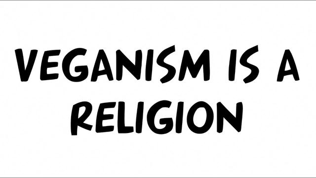 ¿Religión vegana?