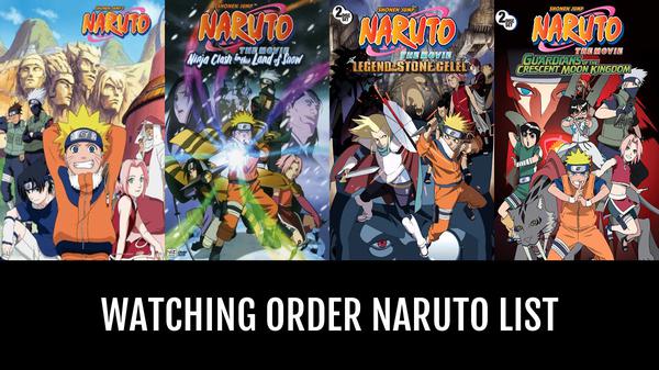 How to watch Naruto in order