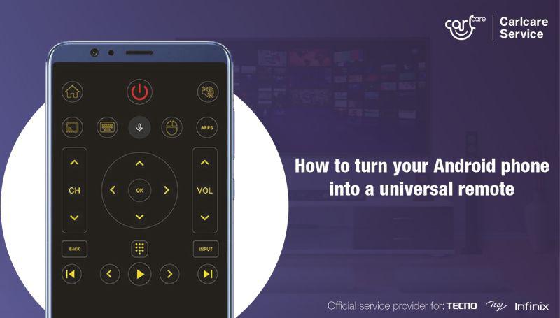 How to Turn Your Smartphone into a Universal Remote Control