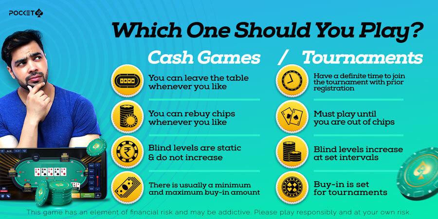 Should I Play Poker Tournaments or Poker Cash Games?