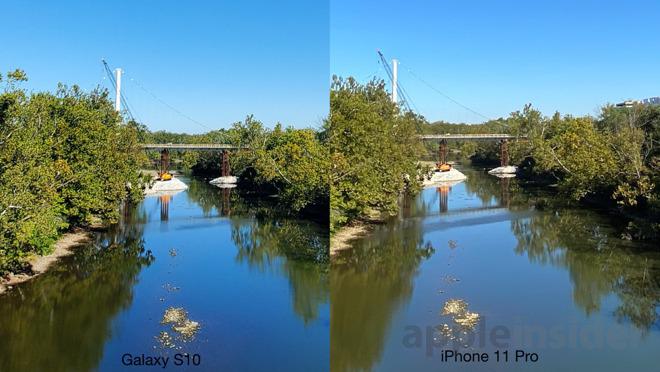 iPhone 11 camera vs. Samsung S10