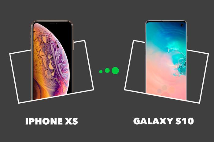 Comparison between Samsung Galaxy S10 and iPhone XS cameras