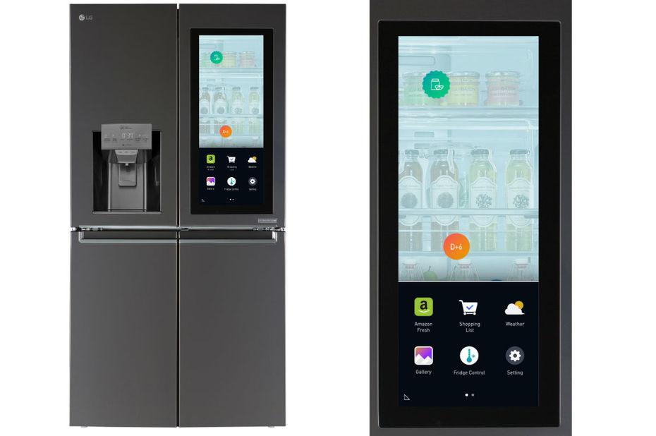 Samsung and LG go head-to-head with AI-powered fridges that recognize food