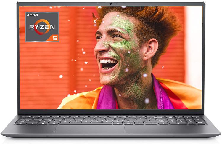 Dell - Inspiron 15.6" Touchscreen Laptop - AMD Ryzen 5 - 8GB Memory - 1TB Hard Drive - Platinum Silver