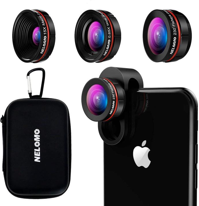 8 meilleurs kits d'objectifs d'appareil photo pour iPhone et Samsung.