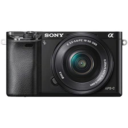 Appareil photo numérique sans miroir Sony Alpha a6000 Appareil photo reflex 24,3 MP avec écran LCD 3,0 pouces (noir) avec objectif zoom motorisé 16-50 mm