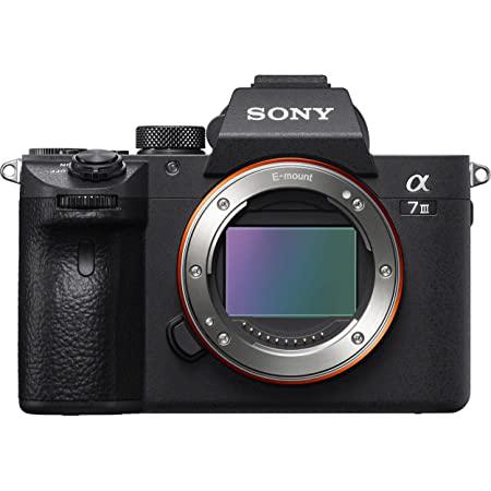 Sony a7 III ILCE7M3/B Appareil photo à objectif interchangeable sans miroir plein format avec écran LCD 3 pouces, noir