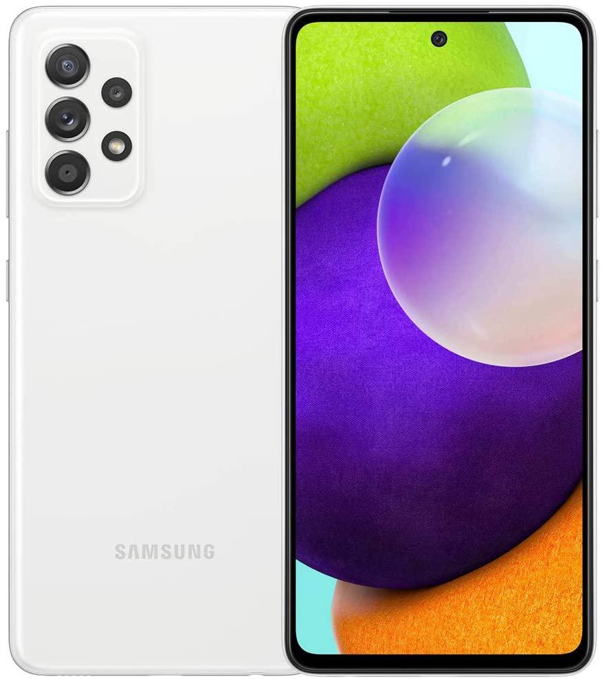 Samsung Galaxy A52 Dual SIM 5G 8 Go RAM 128 Go Smart Phone, Awesome White