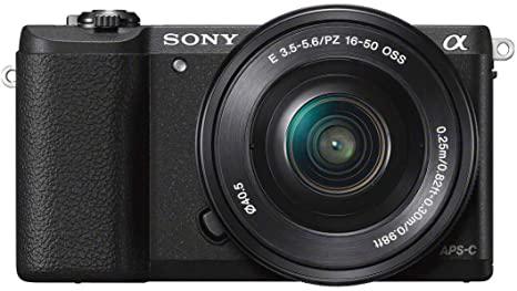 Sony a5100 16-50 mm Appareil photo à objectif interchangeable avec écran LCD rabattable de 3 pouces (noir)