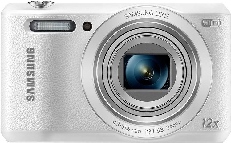 Samsung WB35F Appareil photo numérique intelligent WiFi et NFC 16,2 MP avec zoom optique 12x et écran LCD 2,7" (rouge)