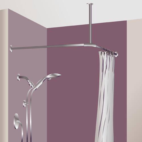  Comment remplacer les tringles à rideaux de douche |  DoItYourself.com