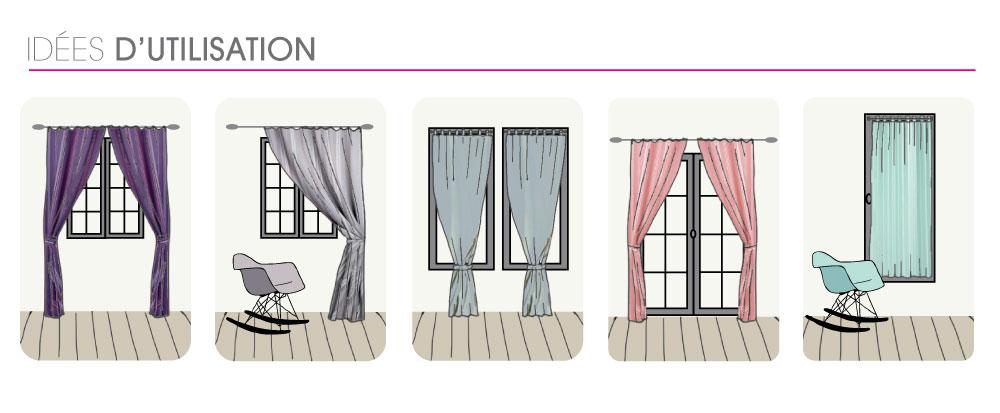  How to tie curtains to side windows |  Home Guides |  SF door