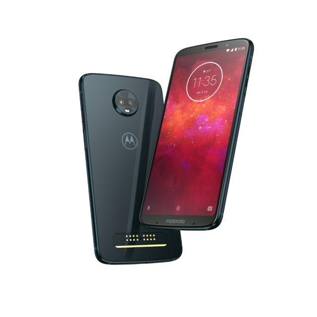 The Moto Z3 Play is official with rare, side-mounted fingerprint reader