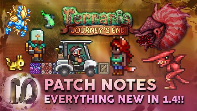 Terraria 1.4 Journey’s End update – Patch notes
