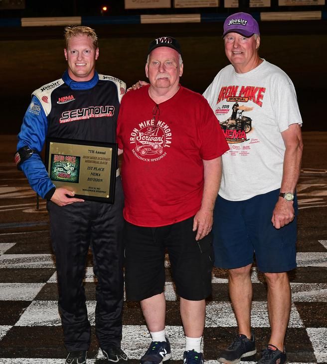 John Zych, Jr wins Iron Mike Memorial NEMA Midgets race at Monadnock