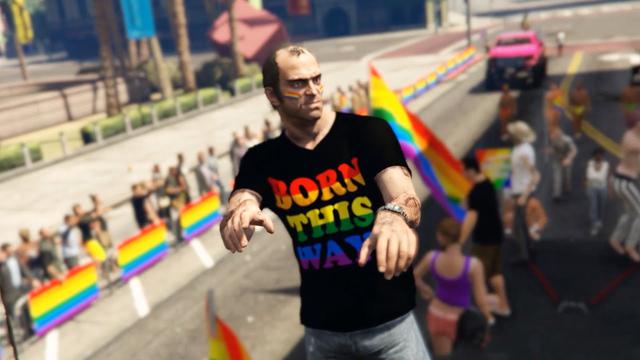 GTA Online role-players threw a massive in-game Pride parade