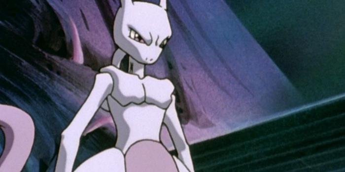 Mew and Mewtwo cosplay each other