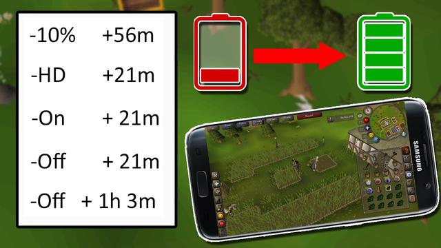Extend Your Battery Life When Playing OSRS Mobile