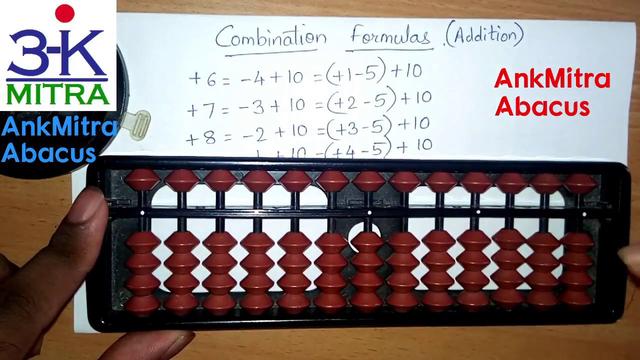 Abacus addition formula
