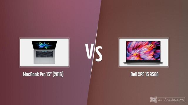  MacBook Pro 15 (2016) avec AMD Radeon Pro vs.  Dell XPS 15 (2017) Nvidia GTX 1050 : avis des évaluateurs