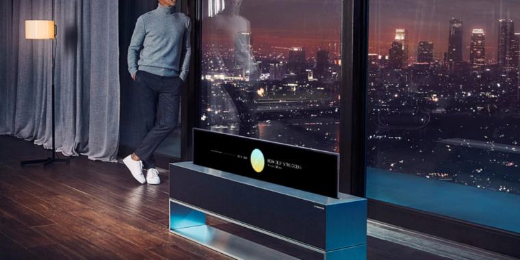 LG’s rollable TV costs 50 times as much as a normal OLED