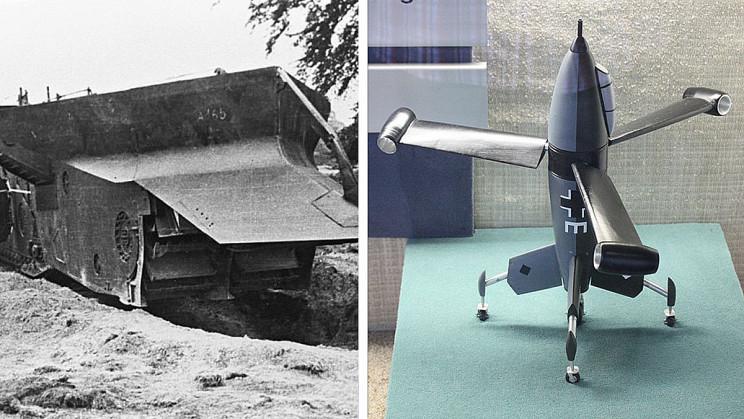 17 of the Most Bizarre War Machines of All Time