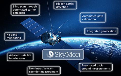 Communication satellite monitoring system