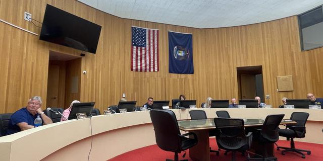 MARIJUANA ESTABLISHMENT PUBLIC HEARING TABLED DUE TO LACK OF REPORTING