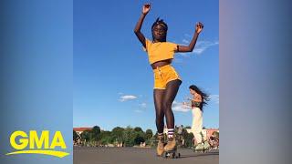 Jam-Skaterin Oumi Janta: Rollen mit der Besten