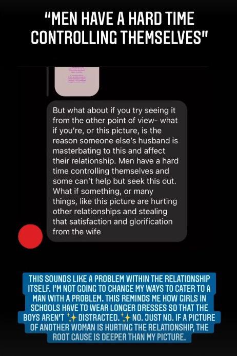 Bachelorette Katie Thurston sagt, dass sie "nicht ändern wird, wie sie mit einem Mann umgeht", nachdem sie für das enthüllende Foto kritisiert wurde