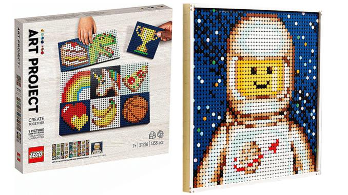 Atrás: El proyecto de arte conjunto LEGO Art 21226 se puede pedir en Amazon con un 25% de descuento