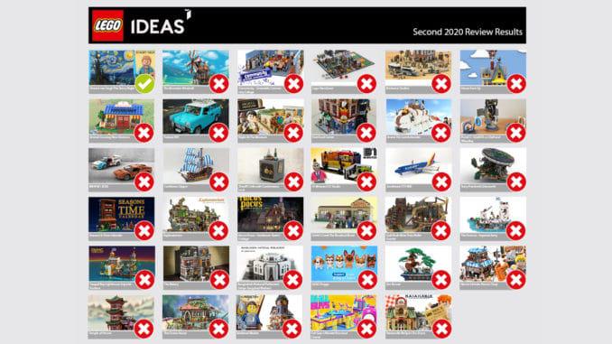 Resultados de LEGO Ideas: Vincent van Gogh y Sonic Mania se convierten en sets oficiales de la Fase 2 de revisión de 2020