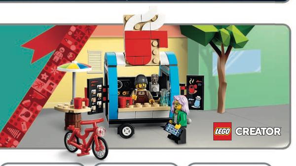 Carrito de café LEGO 40488: Freebie ahora figura oficialmente en LEGO