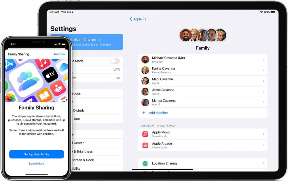 Apple : partagez les applications achetées (et plus) avec votre famille et vos amis