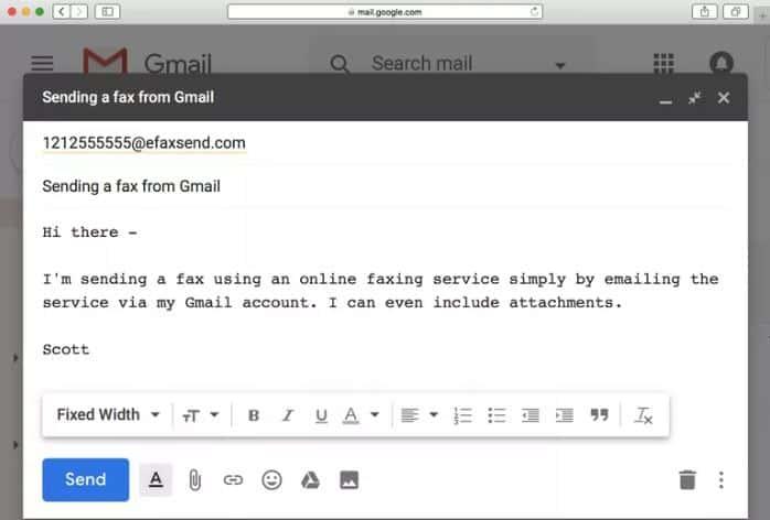  How is it done?  How is it done?  How to send a fax with Gmail
