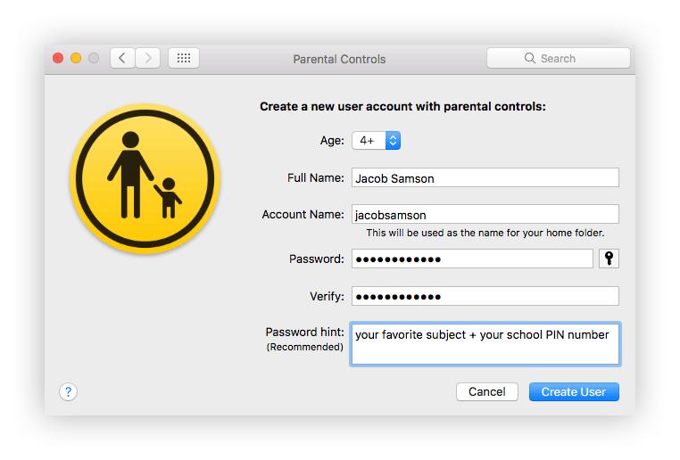 How to use Parental Controls