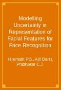 Моделиране на несигурност при представянето на черти на лицето за разпознаване на лица