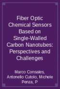 Chemické senzory z optických vláken založené na perspektivách a výzvách jednostěnných uhlíkových nanotrubic