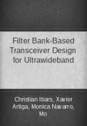 Filter Bank Based Transceiver Design for Ultrawideband