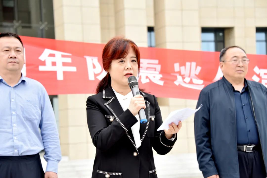 Zhumadian High School Affiliated Middle School held an anti-seismic emergency risk evacuation drill Zhumadian High School Affiliated Middle School held an anti-seismic emergency risk evacuation drill
