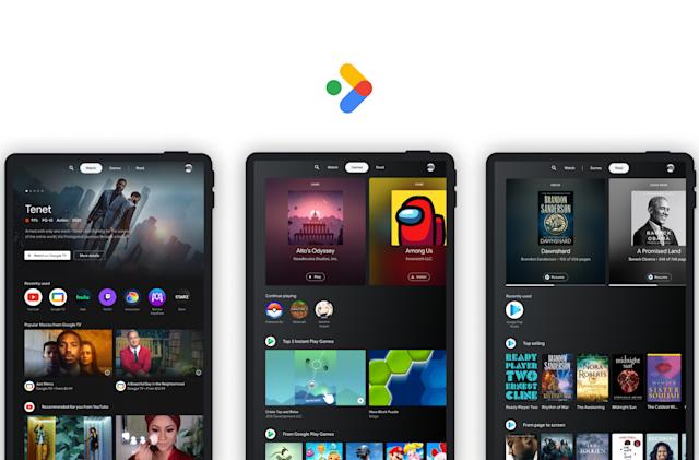 Google is trying to make Android tablets interesting through "entertainment space"