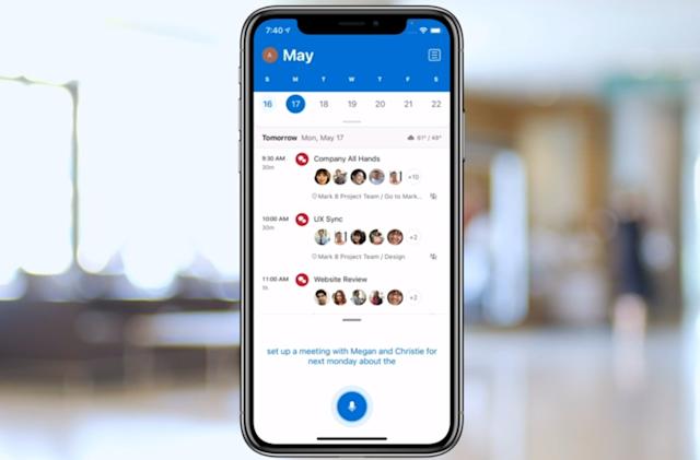 Microsoft Outlook for iOS adds voice dictation to email, search, and calendar invitations