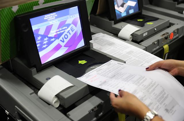 Der Hersteller von Microsoft und Voting Machine Hart kooperieren mit der Wahlsicherheit