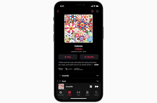 Dolby Atmos Spatial Audio on nyt saatavilla Apple Musicissa