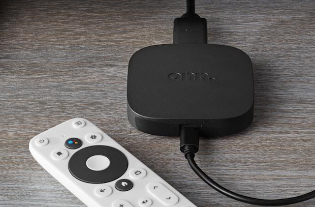 Wal-Mart started selling its Onn brand Android TV streaming media