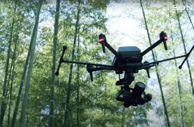 Dron Airpeak S1 od Sony pro kamery Alpha bude v září tohoto roku za cenu 10 000 dolarů