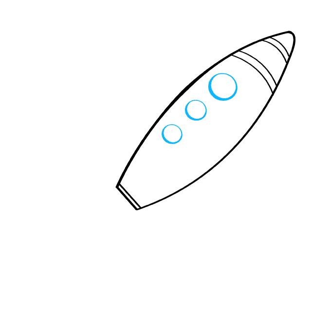 How to Draw a Rocket Ship - Really Easy Drawing Tutorial