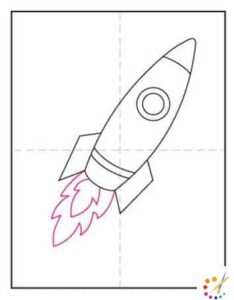How to Draw a Rocket Archives - How to Draw 