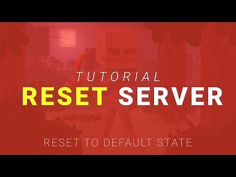 How To Reset A Minecraft Server